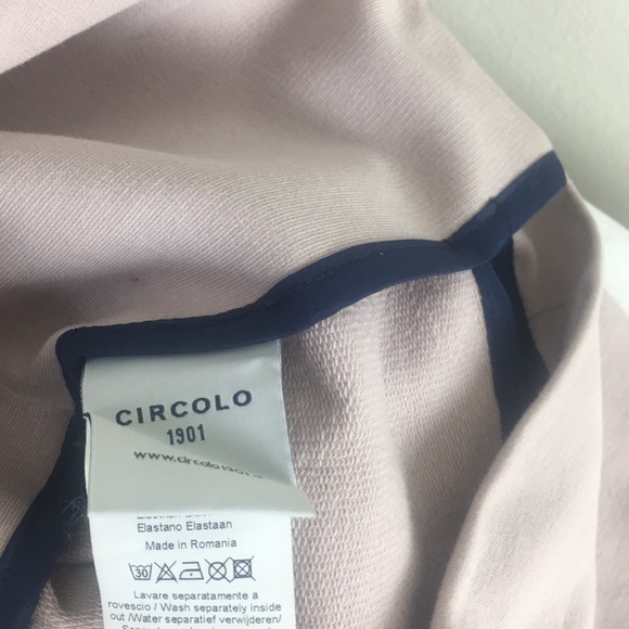 CIRCOLO 1901 Dusty Rose Pink Cotton Stretch Jacket - Picture 7 of 8